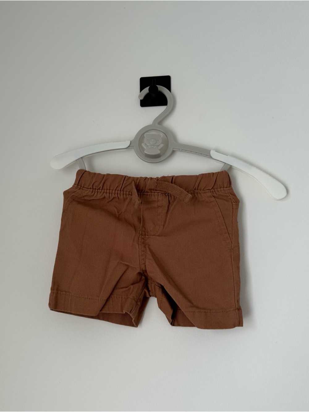 Ben Sherman Elastic Waist Brown Shorts